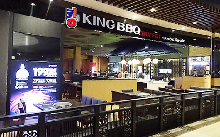 King BBQ Buffet là một trong những quán buffet nổi tiếng
