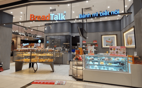 cửa hàng breadtalk tại aeonmall bình tân