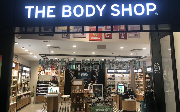 cửa hàng The Body Shop