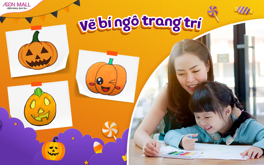 Halloween Vừa Học Vừa Chơi Cùng Con Yêu Với 5 Trò Chơi Thú Vị - Aeon Mall  Bình Tân