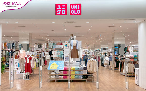 UNIQLO khai trương cửa hàng thứ 10 tại AEON MALL Bình Tân vào ngày 2212