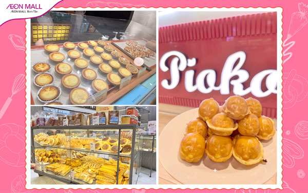 Checklist những tiệm bánh trong AEON MALL Bình Tân ngon nức tiếng