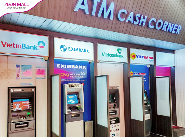 Máy ATM được đặt tại sảnh Tây