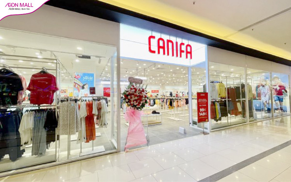 cửa hàng Canifa tại AEON MALL BÌNH TÂN
