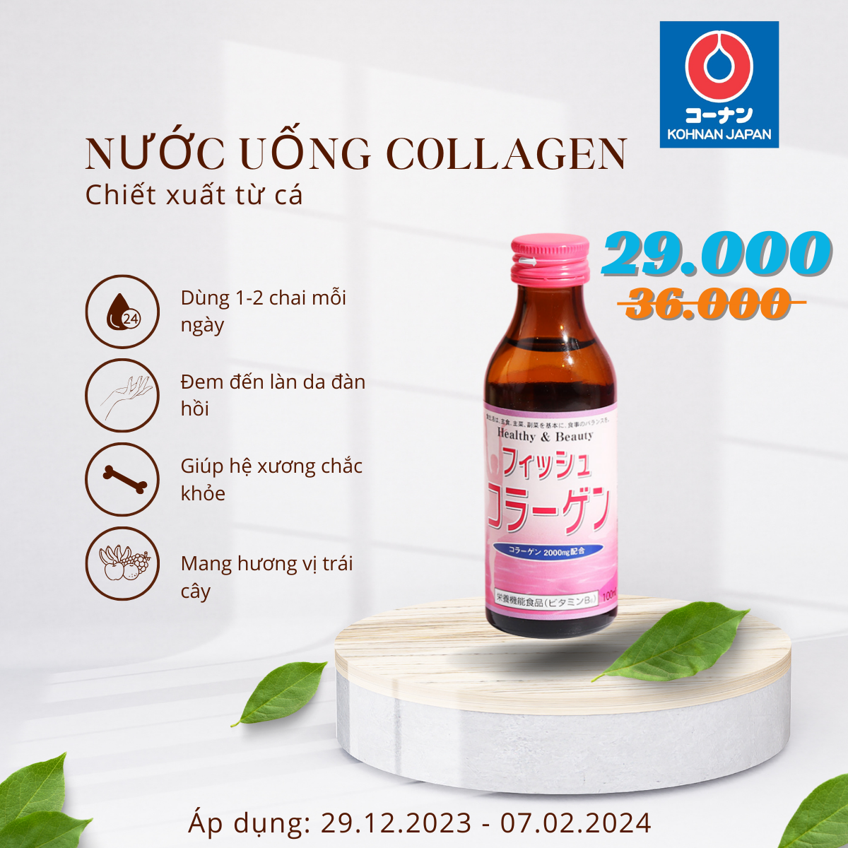 Nước uống Collagen